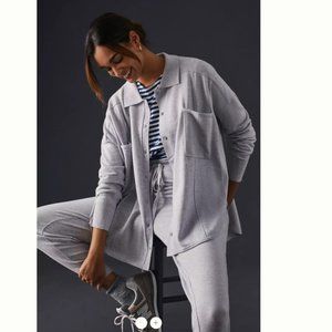 NEW! Daily Practice by Anthropologie Sweater Shirt and Pant Set - Size Large